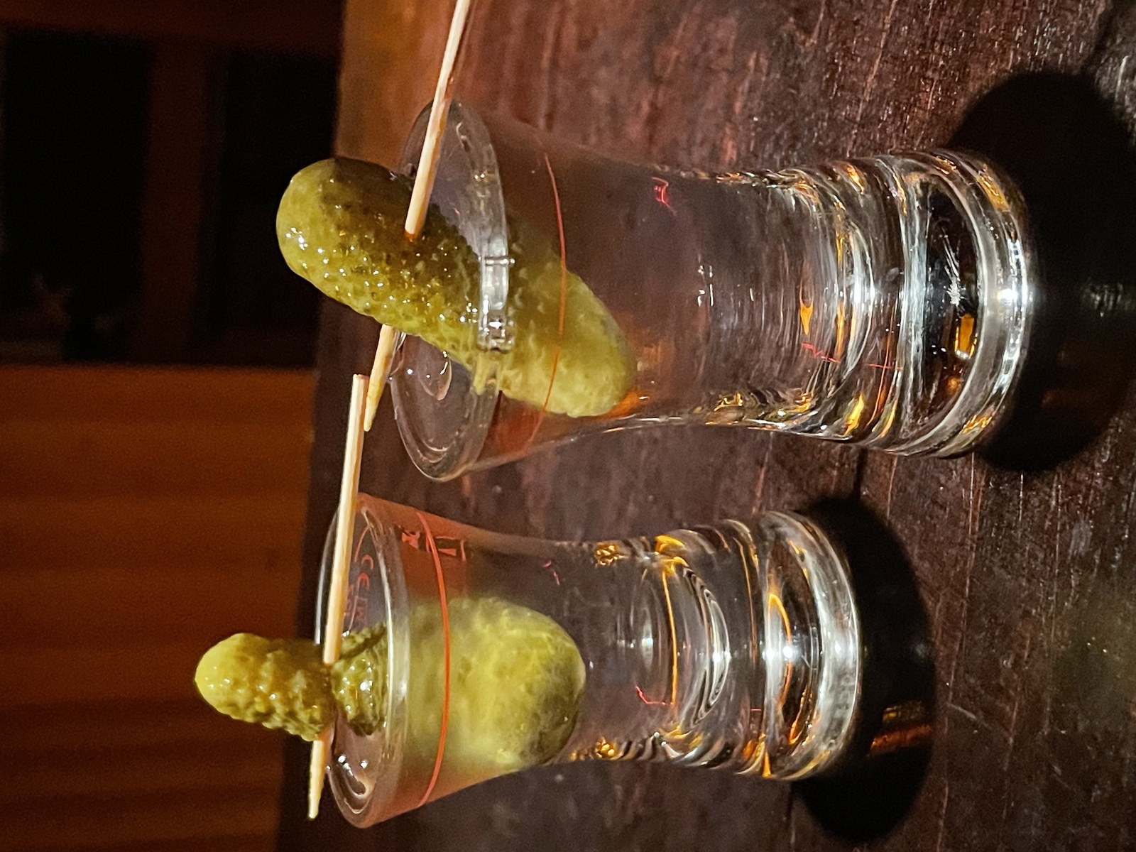 Veganer Gehängter Schnapps